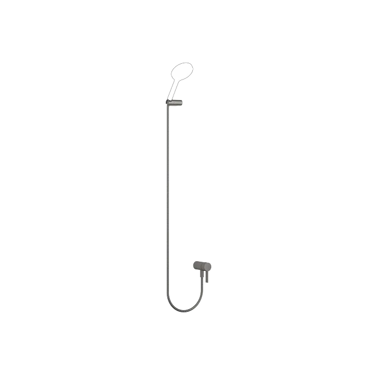 Concealed single-lever mixer with integrated shower connection with hand shower set without hand shower - Brushed Dark Platinum - 36 002 970-99