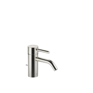 META Mitigeur monocommande de lavabo avec garniture d'écoulement - Platine brossé - 33 501 660-06