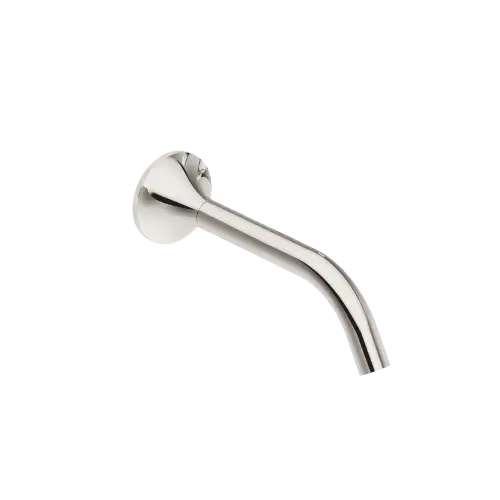 VAIA Wall-mounted basin spout without pop-up waste - Platinum - 13 800 809-08