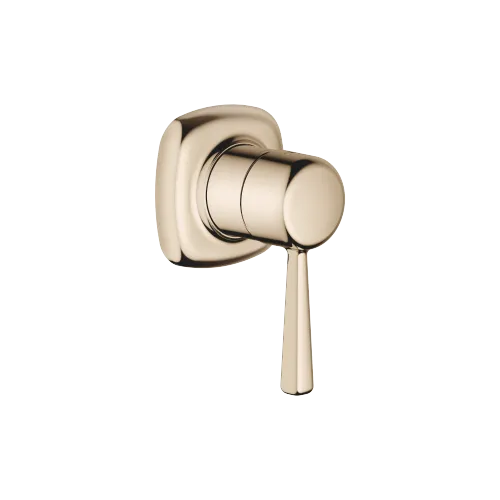 COYA Concealed single-lever mixer with cover plate - Champagne (22kt Gold) - 36 060 404-47