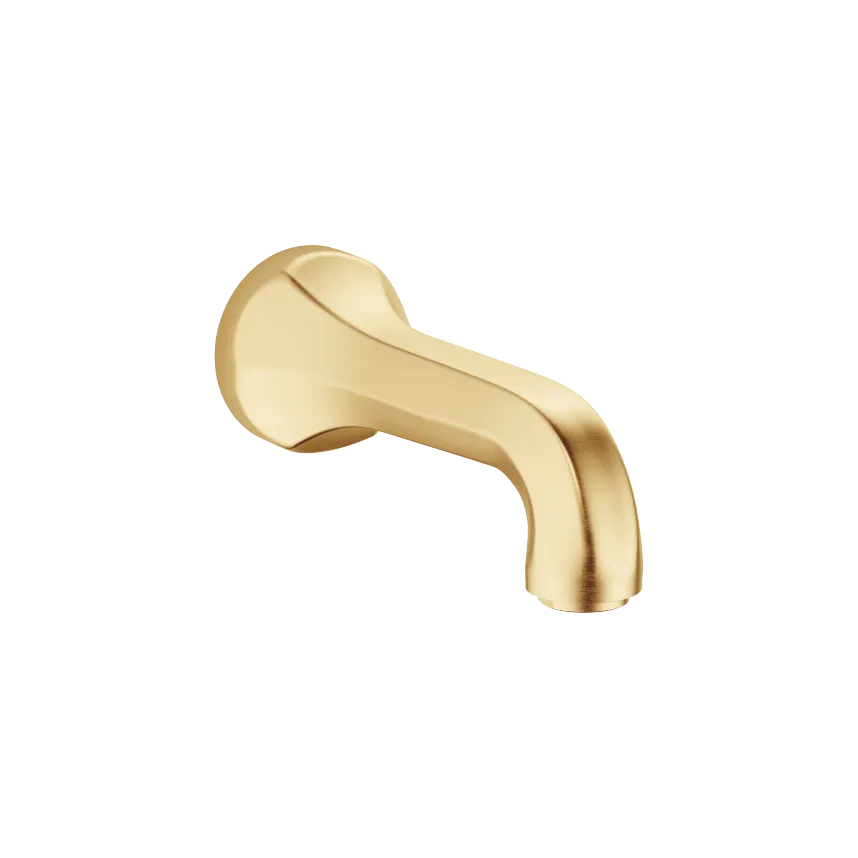 MADISON Tub spout for wall-mounted installation - Brushed Durabrass (23kt Gold) - 13 801 380-28