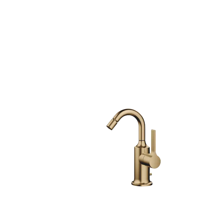 VAIA Single-lever bidet mixer with pop-up waste - Brushed Dark Brass - 33 600 809-39