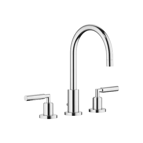 TARA Mélangeur lavabo à 3 trous avec garniture d'écoulement - Chrome - 20 713 882-00 0010