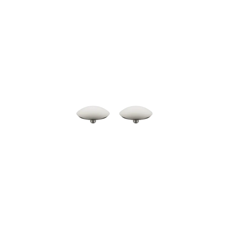Decorative caps for Perfecto - Brushed Platinum - 12 801 970-06