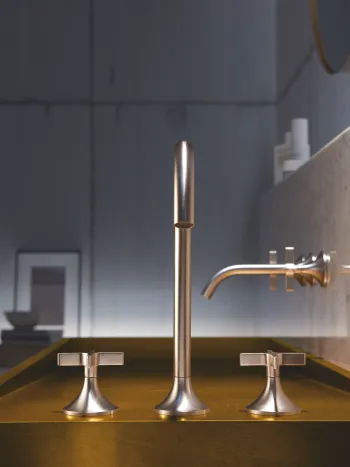 Premium design washbasin faucet transitional