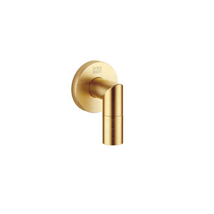 Wall elbow - Brushed Durabrass (23kt Gold) - 28 450 625-28