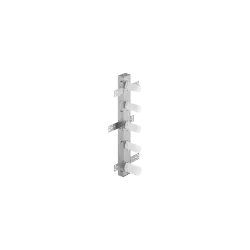 Concealed wall installation box for towel warmer , 4-fold , with control element - - 35 312 970 90