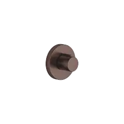 META Wall valve clockwise closing 1/2" - Brushed Dark Bronze (PVD) - 36 607 660-43