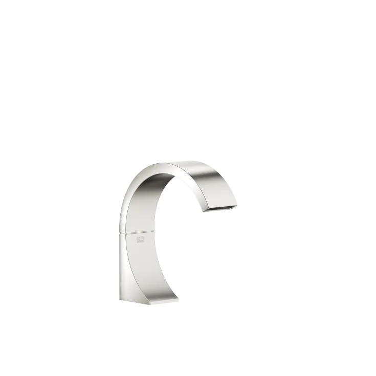 CYO Deck-mounted basin spout without pop-up waste - Platinum / Brushed Platinum - 13 715 811-36