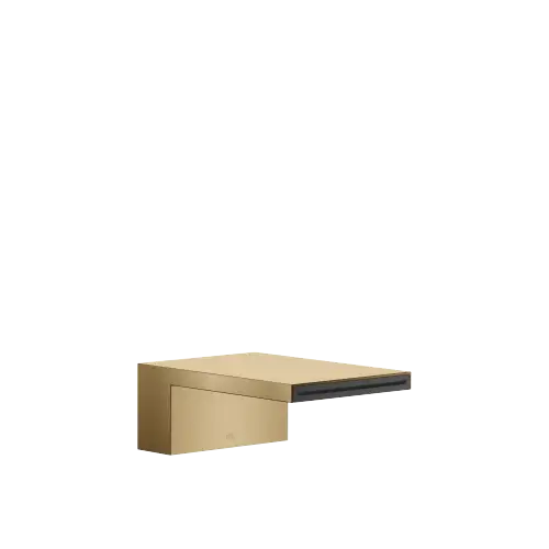 MEM Bath cascade spout without diverter for deck mounting - Brushed Dark Brass (PVD) - 13 630 740-39