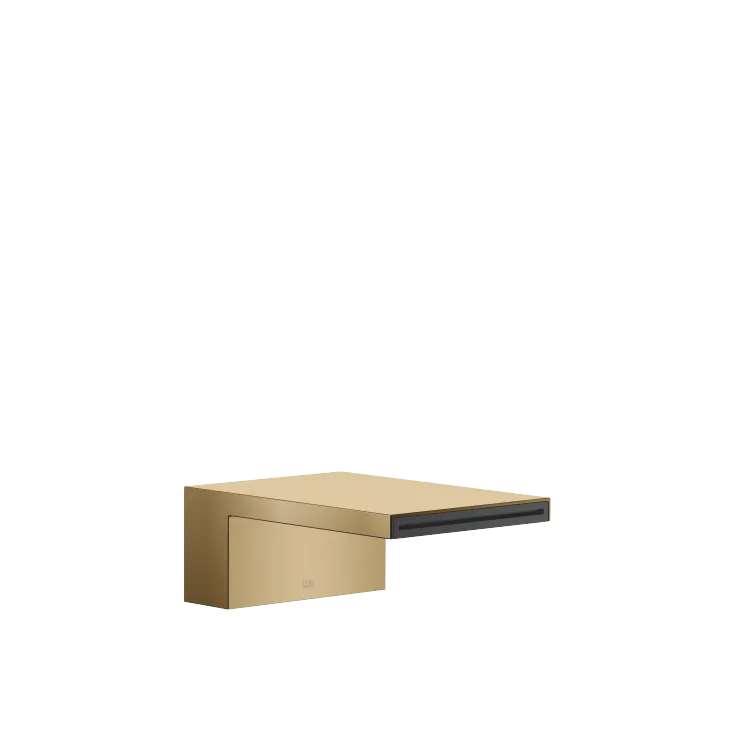 MEM Bath cascade spout without diverter for deck mounting - Brushed Dark Brass - 13 630 740-39