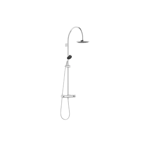 VAIA Showerpipe - Chrome - Set containing 2 articles
