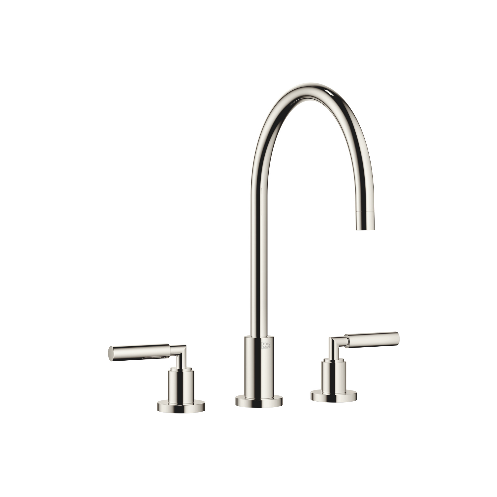 TARA Platinum Kitchen faucets Threehole mixer