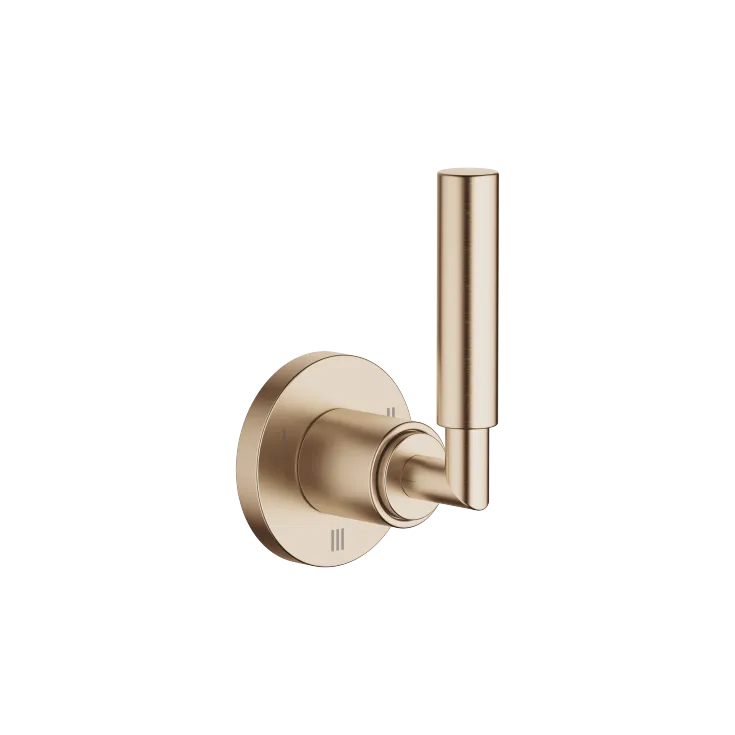 TARA Concealed three-way diverter - Brushed Champagne (22kt Gold) - 36 210 882-46