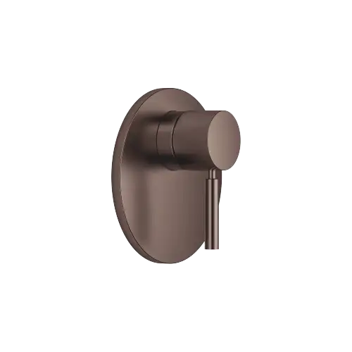Pressure balanced valve without diverter - Brushed Dark Bronze (PVD) - 36 900 660-43