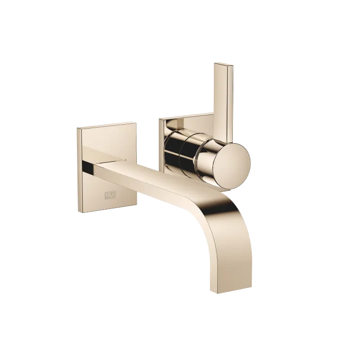 MEM Mitigeur monocommande de lavabo mural sans garniture d’écoulement - Champagne (Or 22cts) - 36 861 782-47