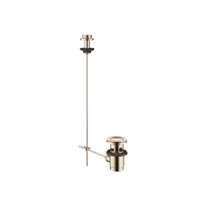 Basin Waste with knob for deck mounting 1 1/4" - Brushed Light Gold - 10 200 970-27
