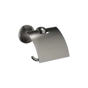 MADISON Papierrollenhalter mit Deckel - Dark Platinum gebürstet - 83 510 361-99