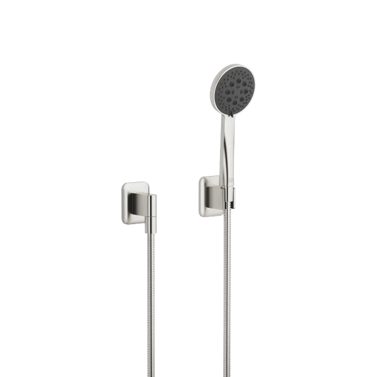 LISSÉ Hand shower set with individual rosettes - Brushed Platinum - 27 803 845-06