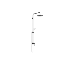 Showerpipe with single-lever shower mixer without hand shower - Matte Black - 36 112 970-33