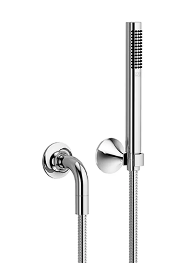 VAIA Hand shower set with individual rosettes - Brushed Light Gold (PVD) - 27 808 809-27 0050