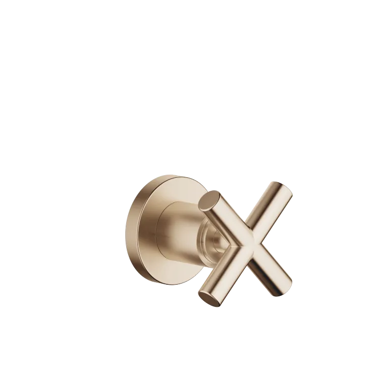 TARA Wall valve clockwise closing 1/2" - Brushed Champagne (22kt Gold) - 36 607 892-46