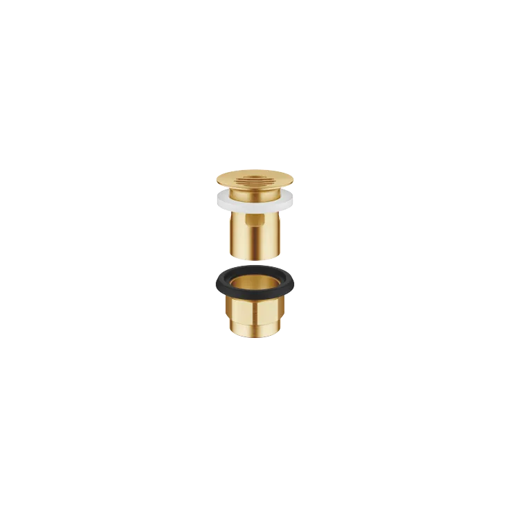 Griglia di scarico 1 1/4" - Ottone spazzolato (Oro 23k) - 10 105 970-28