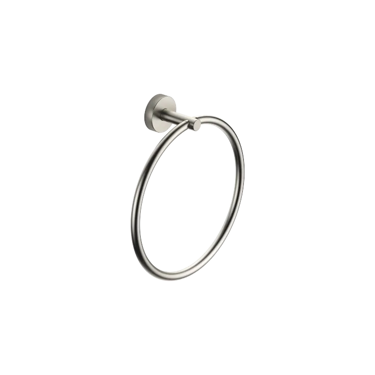 Towel ring round - Brushed Platinum - 83 200 979-06