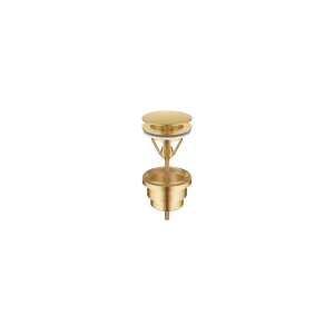 Basin Waste without press-closing 1 1/4" - Brushed Durabrass (23kt Gold) - 10 126 970-28