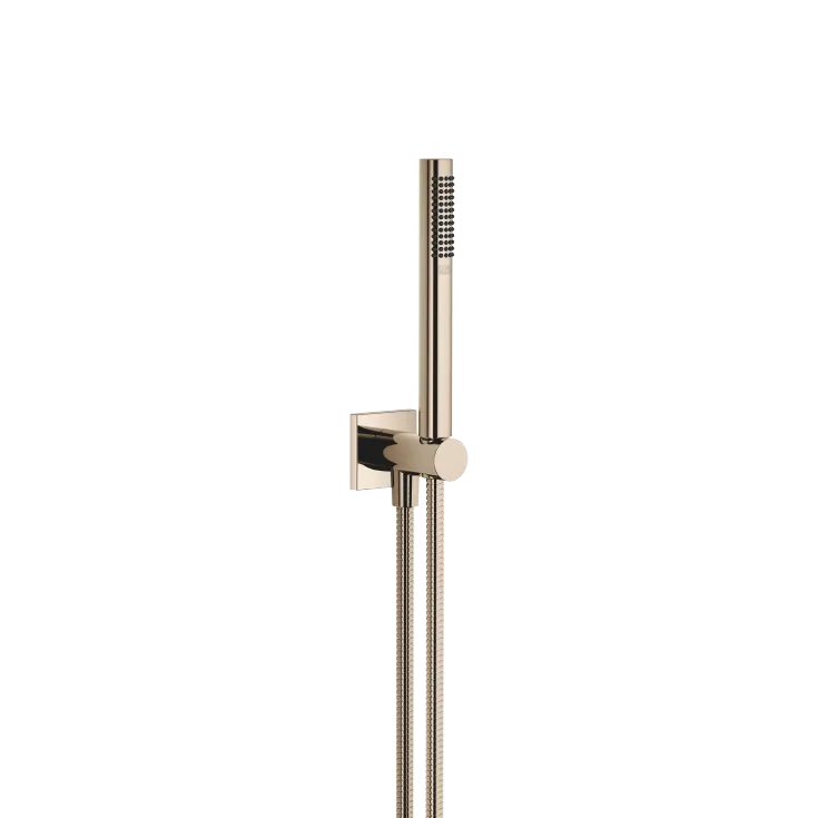 Hand shower set with integrated shower holder - Light Gold - 27 812 970-26