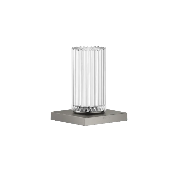 Manilla Glass Design CLIVIA medium - Dark Platinum cepillado - XV-01 4987