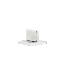 Handle Nature Squared Pearl Shell Callisto White - Brushed Chrome - XV-01 4621