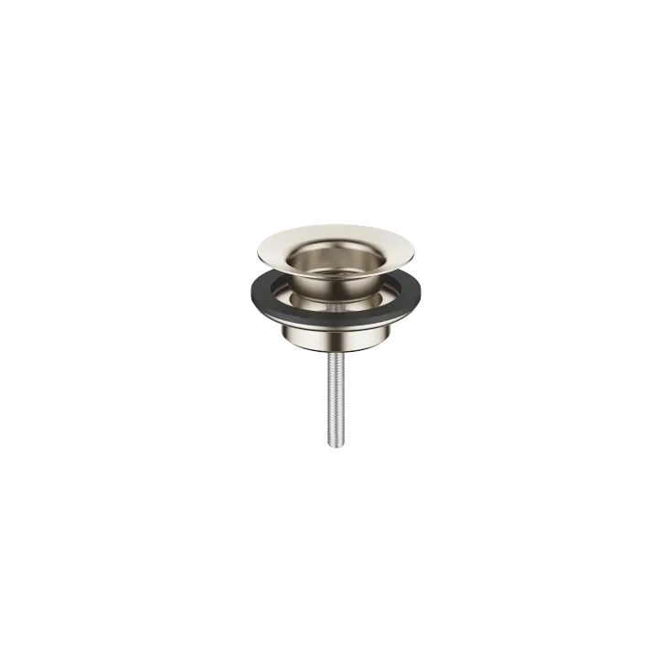 Grated waste 1 1/4" - Brushed Platinum - 10 100 970-06