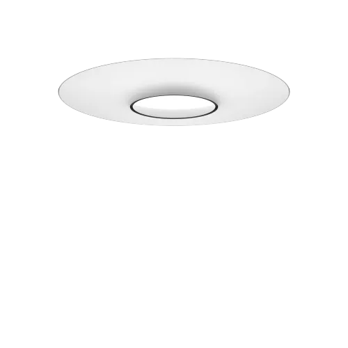 AQUAMOON EMBRACE Rainpanel with coloured light - Matte White - 41 630 979-10