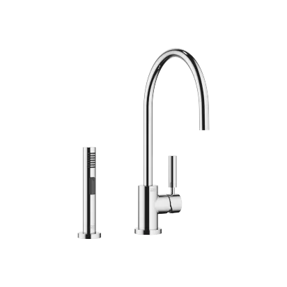 TARA Chrome Kitchen faucets: Single-lever mixer For sprayer / professional  sprayer