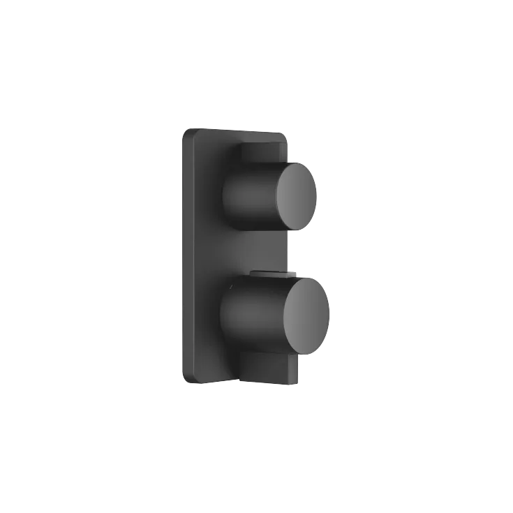 DORNBRACHT YARRE Concealed thermostat with one-way diverter - Soft Black - 36 425 832-69 0010
