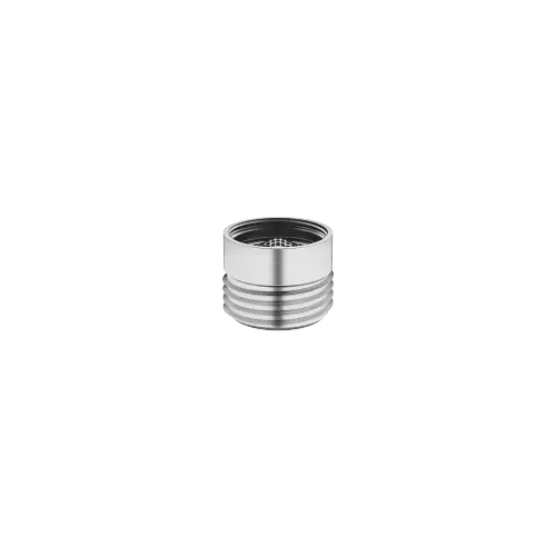 Adapter für Brauseabgang 3/8" x 1/2" - Chrom gebürstet - 12 202 979-93