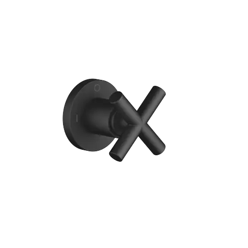 TARA Wall mounted two-way diverter - Matte Black - 36 200 892-33 0010