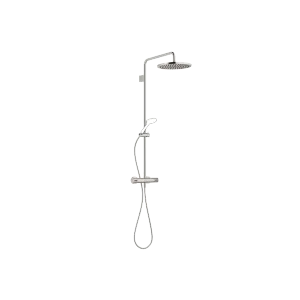 Colonne de douche avec thermostat de douche sans douchette - Platine - 34 460 979-08