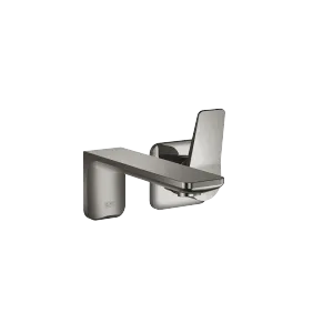 LISSÉ Wall-mounted single-lever basin mixer without pop-up waste - Dark Chrome - 36 860 845-19