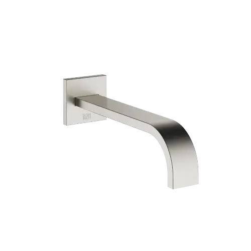 MEM Bath spout for wall mounting - Brushed Platinum - 13 801 782-06