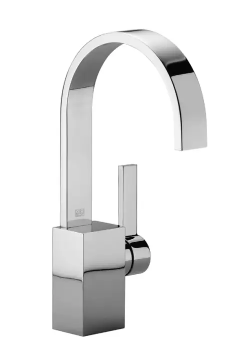 MEM Single-lever basin mixer without pop-up waste - Brushed Dark Bronze (PVD) - 33 521 782-43