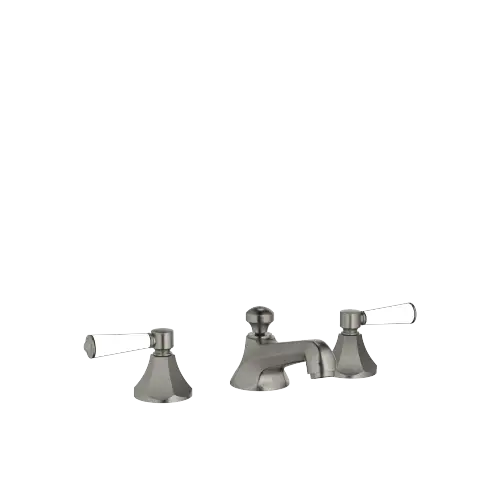 MADISON Batteria tre fori lavabo con piletta - Dark Platinum spazzolato - 20 700 370-99