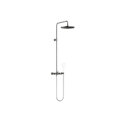 TARA Showerpipe with shower mixer without hand shower 300 mm - Dark Chrome - 26 623 892-19 0050