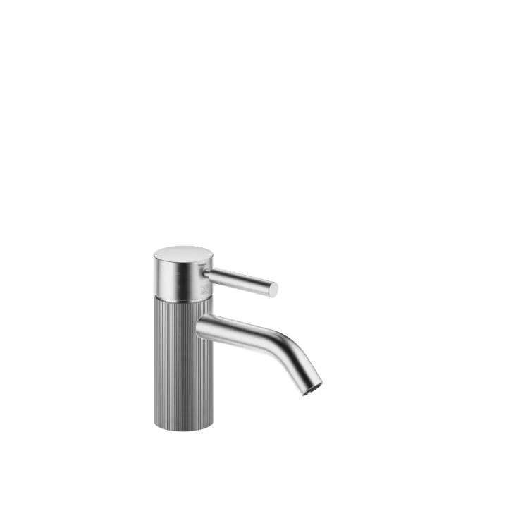 META Single-lever basin mixer without pop-up waste - Brushed Chrome - 33 529 660-93