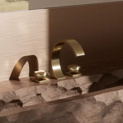 Dornrbacht Atelier Edition_The Rock_CYO_Brushed Durabrass_02