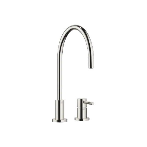 TARA Two-hole mixer with individual rosettes - Platinum - 32 816 888-08