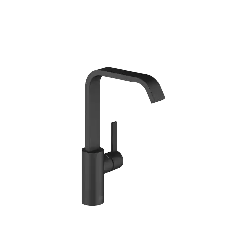 IMO Single-lever lavatory mixer with raised spout without drain - Matte Black - 33 526 671-33 0010