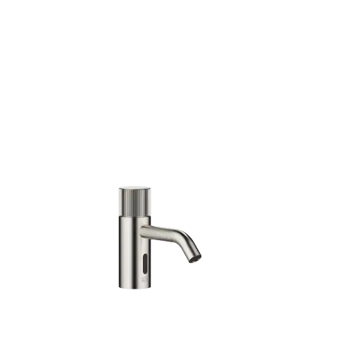 META Touchfree Robinetterie de lavabo avec fonction d’ouverture et de fermeture électronique sans garniture d’écoulement - Platine brossé - 44 515 660-06 0010