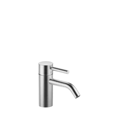 META Single-lever basin mixer without pop-up waste - Brushed Chrome - 33 530 660-93